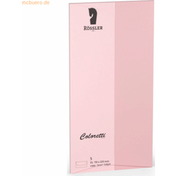Rössler Sobre dl americano coloretti 5 unidades rosa
