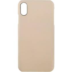 KEY LA VIE Læder cover, iPhone X/XS Max, Cream beige