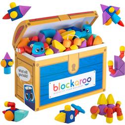 Blockaroo Magnetic Foam Building Blocks 100pcs