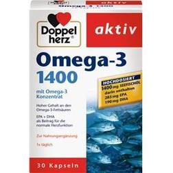 Doppelherz Health Cardiovascular Omega-3-kapsler 30 Stk.