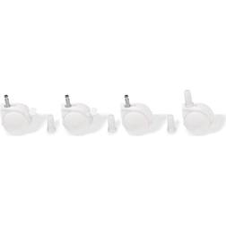 Pinolino Castor Set with Capsule White, 4-Piece