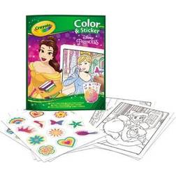Crayola Disney Prinsesse Colouring Book Klistermærker Set