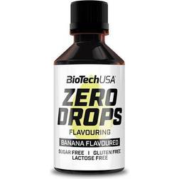 BioTechUSA Zero Drops Banan 50 ml 50 stk