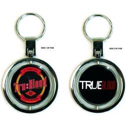 ROCK OFF True Blood Keyring Keychain Label Taglia unica