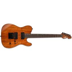 Ltd ESP TE-1000 EverTune Koa Electric Guitar Natural Gloss