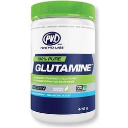 PVL 100% Pure Glutamine, Variationer Blue Raspberry 400g