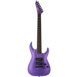 Ltd ESP SC-607 Baritone Purple Satin Stephen Carpenter Signature guitare électrique 7 cordes avec étui