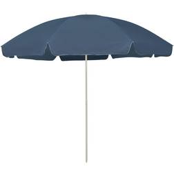 vidaXL Garden Parasol Adjustable Beach Shelter Tilting Patio Sunshade Blue