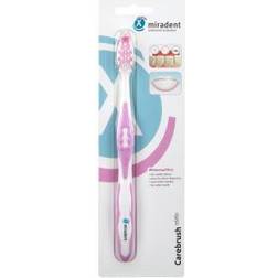 Miradent Carebrush Tandborste White Rosa 1 st