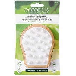 EcoTools White Handheld Shower Scalp Brush Hair Growth Stimulating Head