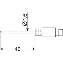 Greisinger GLF 401 MIN Air probe -25 up 70