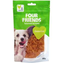 Four Friends Dog Chicken Cube Hundgodis, 100 0.1kg