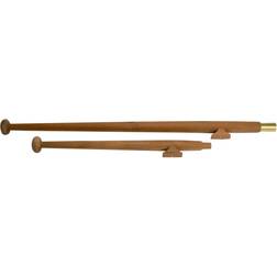 Roca flagspil teak 45cm bøsning 18mm