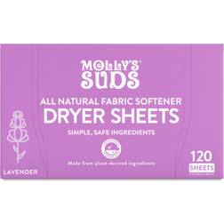 Molly's Suds Molly's Suds, Dryer Sheets, Lavender, 120 Sheets
