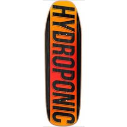 Hydroponic Skateboard Bräda Pool Shape (Degrade Orange/Red) Svart/Orange 8.75"