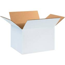 Aviditi White Shipping Boxes 12 L x 10 W x 8 H 25 Pack