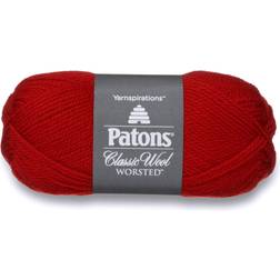 Patons Classic Wool, Bright Red Yarn