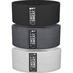 Sports Research Sweet Sweat Hip Bands, Gray, 3 Bands