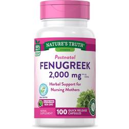 Fenugreek Seed Capsules 2000mg 100 Powder