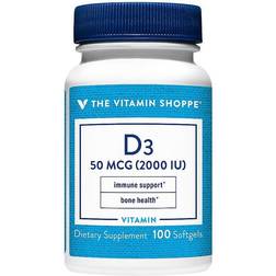 The Vitamin Shoppe D3 - Bone Health & Immune Support 2,000