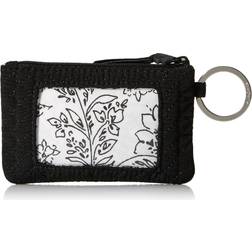 Vera Bradley Microfiber Zip ID Case Wallet, True