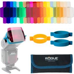 Rogue ExpoImaging Expoimaging Rogue Gels Universal Lighting Filter Kit for Flashes, Set of 20