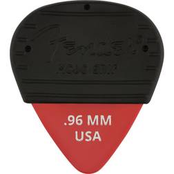 Fender »MOJO GRIP plektrum – 3 pack – dura-ton delrin 351 – .96 mm« 3-pack plektrum för gitarr – tjocklek: 96 mm – färg: Fiesta röd