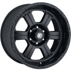 Pro Comp 89 Series Kore, 17x8 Wheel with 6 on Bolt Pattern Matte