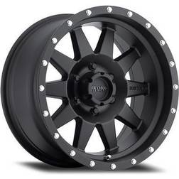 Race Wheels 301 The Standard, 17x9 with on Bolt Pattern - Matte Black