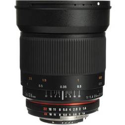 Samyang 24 mm f/1.4 Wide Angle Fixed Lens for Nikon AF