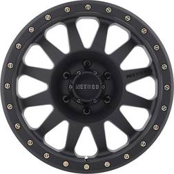 Method Race Wheels Double Standard, 15x8 with 5 on Bolt Pattern - Black