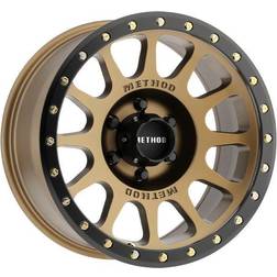 Method Race Wheels MRWMR30589060900 18 6 139.7 305 NV Bronze with Matte Black Lip Wheel