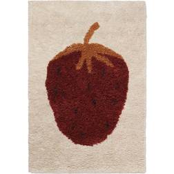 ferm LIVING Fruiticana Tufted Strawberry Rug 80x120cm