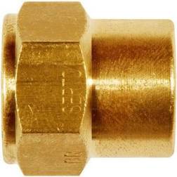 GPA SO00030-3/8-1/4 messing adaptor indvendigt gevind 3/8" x 1/4"