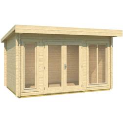 Lasita Maja Dorset-Log Cabin, Wooden Room, Timber Summerhouse, Office (Superficie edificio )