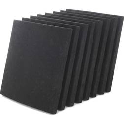 Vicoustic Cinema Round Premium Black Pack of 8