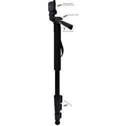 Professional Black 72' Monopod Unipod (Quick Release) For Panasonic HC-WXF991K