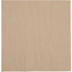 Fiesta Serviettes Snacking Recyclées 2 Plis Pliage 1/4 Recyclable 330 mm Kraft x 2000