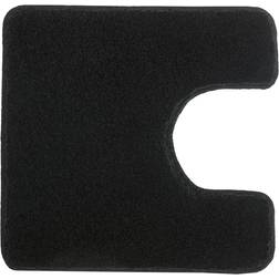 Kleine Wolke Alfombra De Baño Para Inodoro Relax Negro 55 x 55 cm