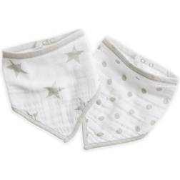 Aden + Anais bandana bib 100% cotton muslindusty 2-pack