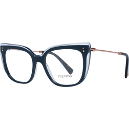 Valentino Multifarvet Butterfly Style Optiske Rammer ONE SIZE