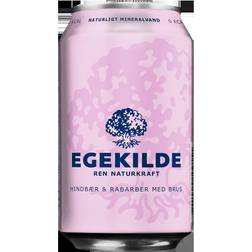 Egekilde Egekilde Hindbær/Rabarber 24x0,33 ltr. 33cl 24pak