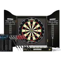 Winmau Blade 6 Championship Dartboard & Darts Set