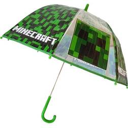 Minecraft Kids Regenschirm - Transparent/Grün
