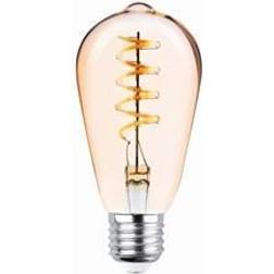 Forever Light Edison LED pære E27 Guld 4W (25W) Hvid