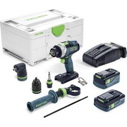 Festool Akku slagbore-/skruemaskine TPC 18/4 5,2/4,0 I-Set SCA QUADRIVE