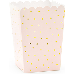 PartyDeco Popcorn Bægre Rosa