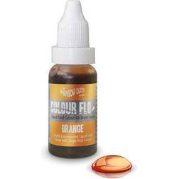 Rainbow Dust Flydende Farve Orange 16ml Kagedekoration