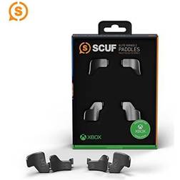 Scuf Elite Series 2 paddles för Xbox Elite Series 1 & 2 (optimal prestanda, förkorta svarstid, intuitiv placering, enkel tillgång till funktioner, extremt robust, rostfritt stål) stål