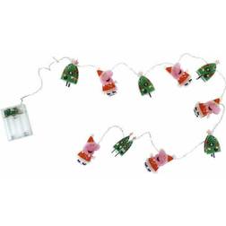 Peppa Pig Guirlande lumineuse de noel 10 Leds 165 cm